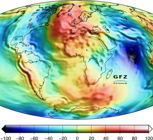 gravity field earth