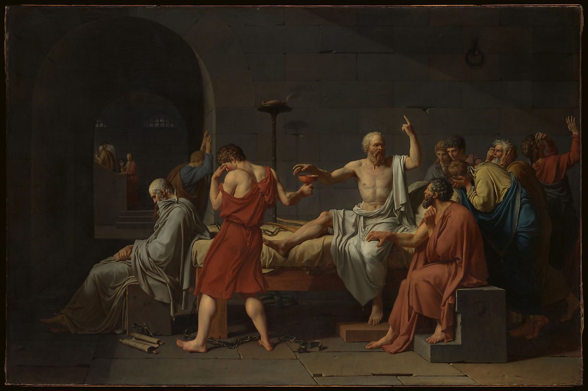 Socrates handed out constructive criticism right up to his death.