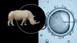 white rhino extinction