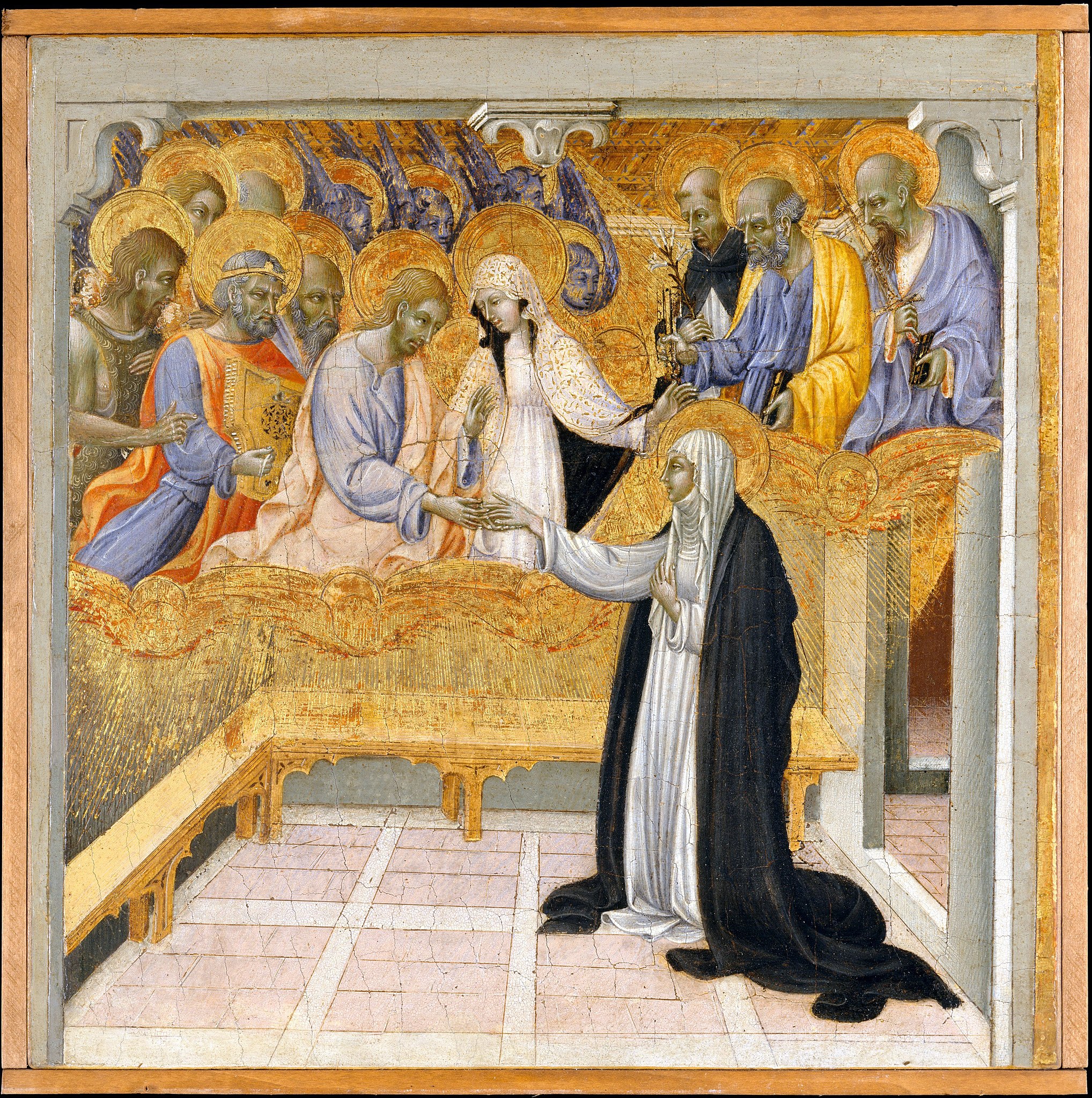 Saint Catherine's marriage to Christ