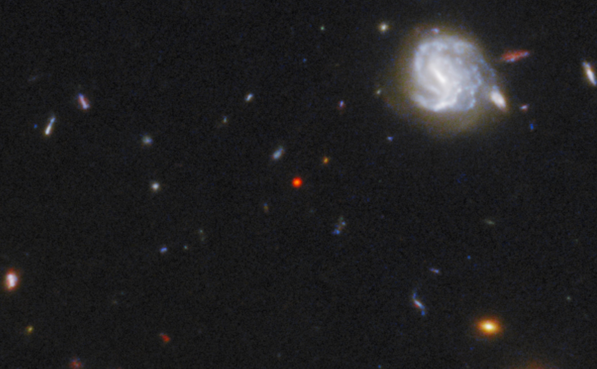 quasar-galaxy hybrid
