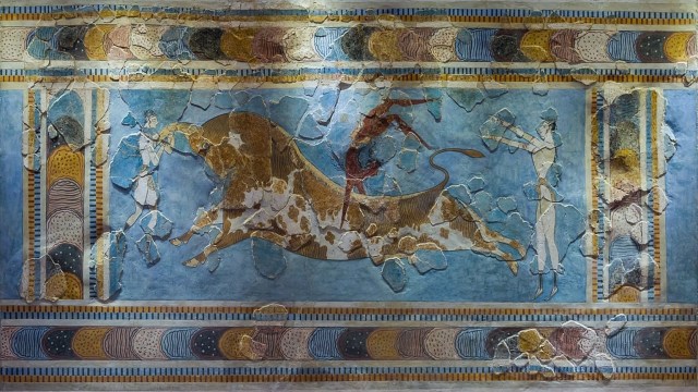greek fresco