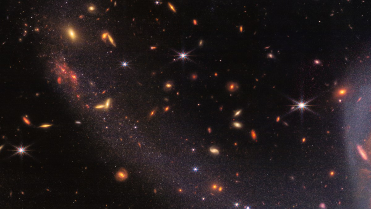 JWST background galaxies Stephan's Quintet