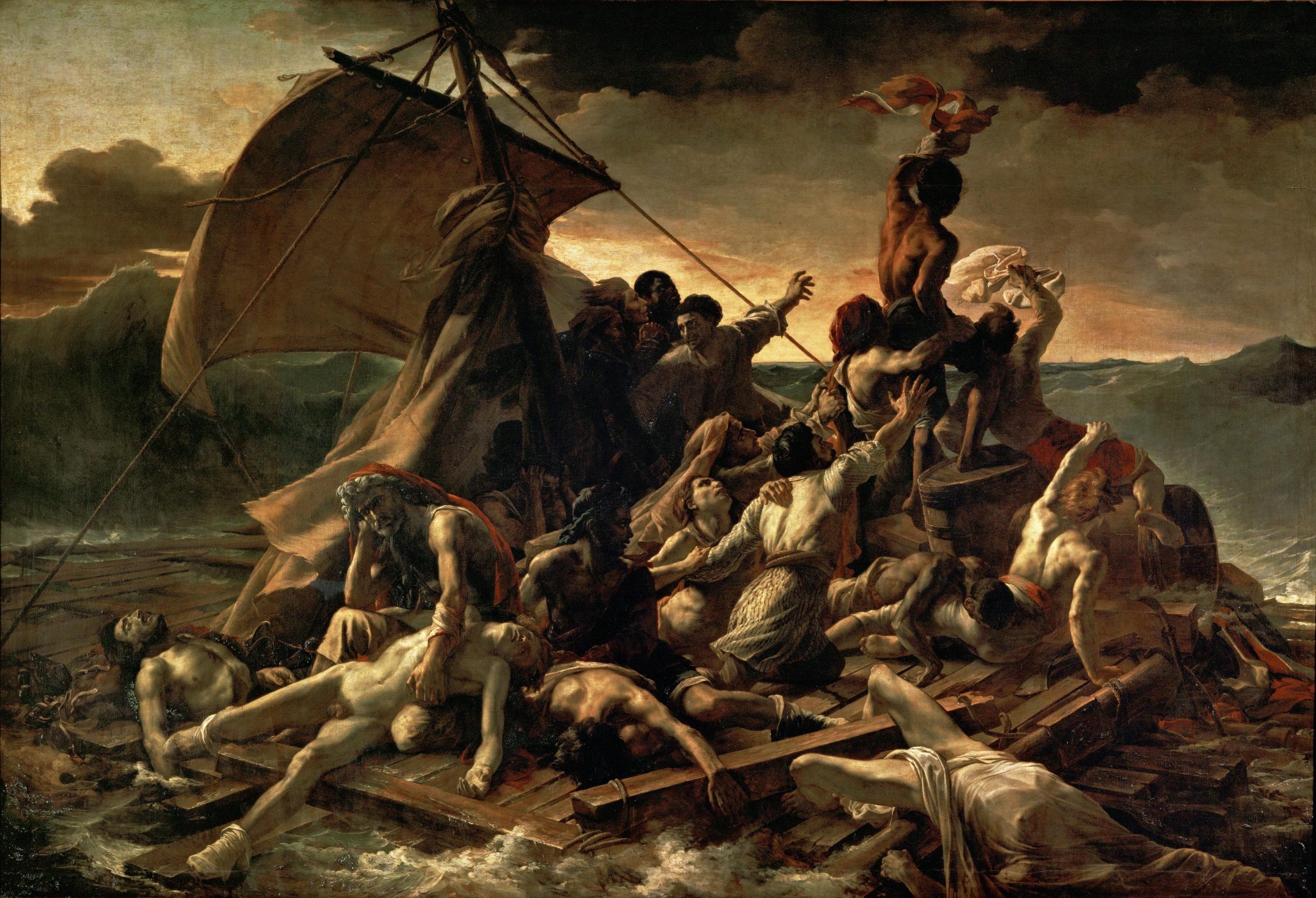 Théodore Géricault's painting The Raft of the Medusa