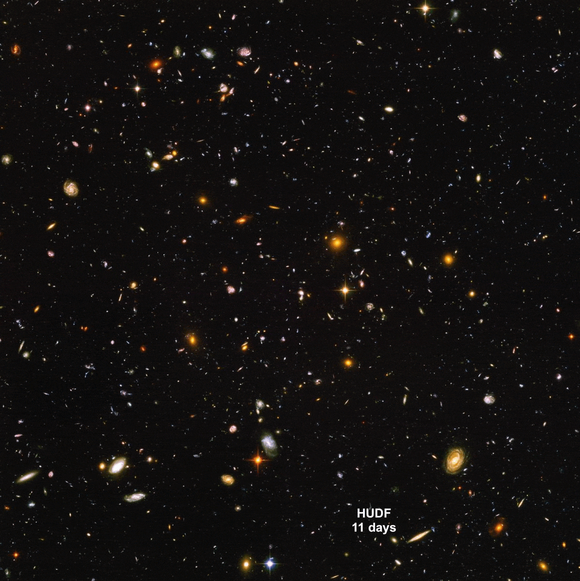 JWST Hubble XDF