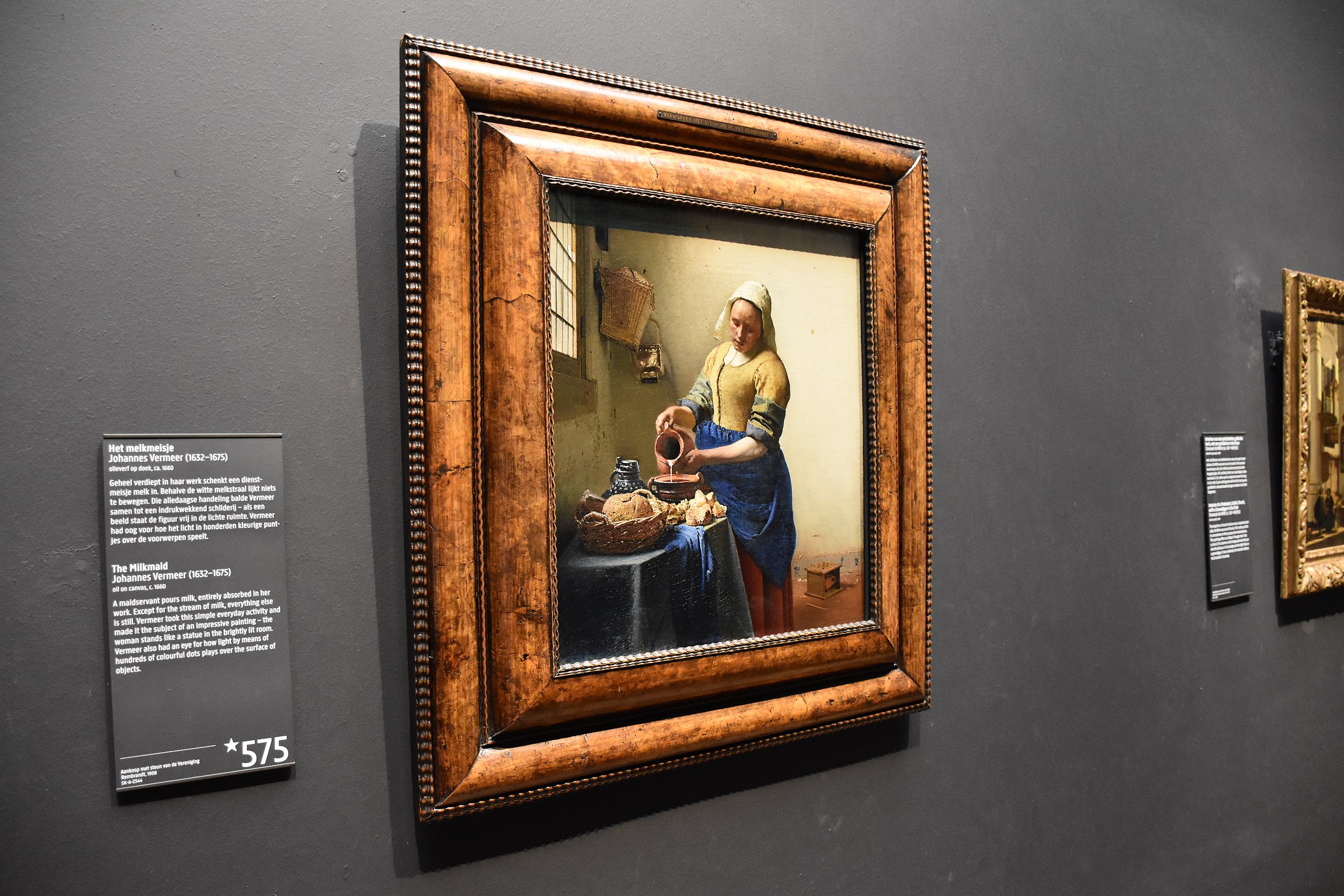 Rijksmuseum Johannes Vermeer The Milkmaid