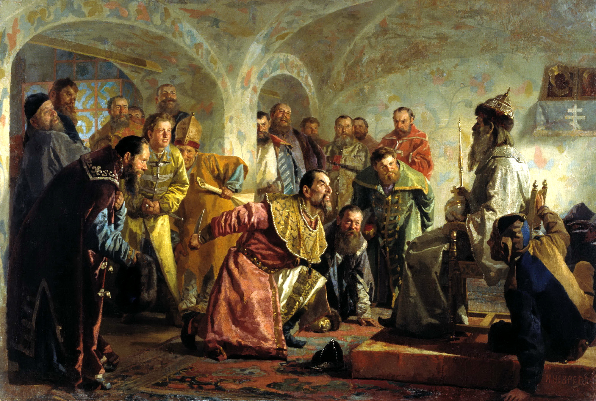 Ivan the Terrible used the Oprichnina to take over Russia.