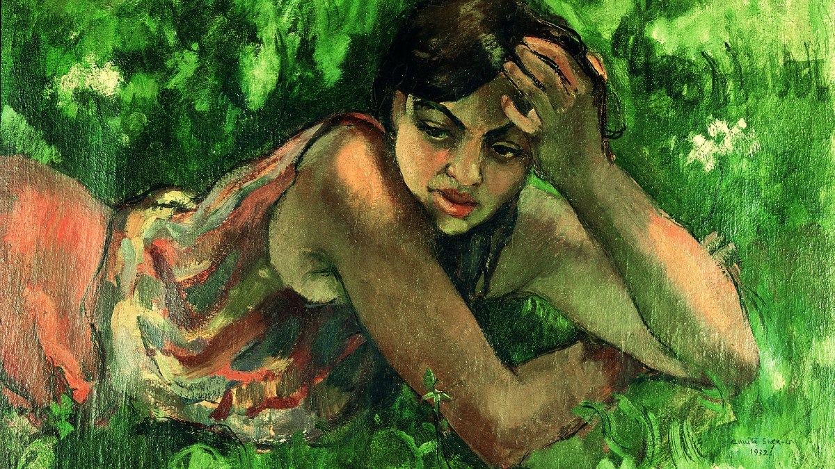 Hungarian Gypsy Girl by Amrita Sher-Gil