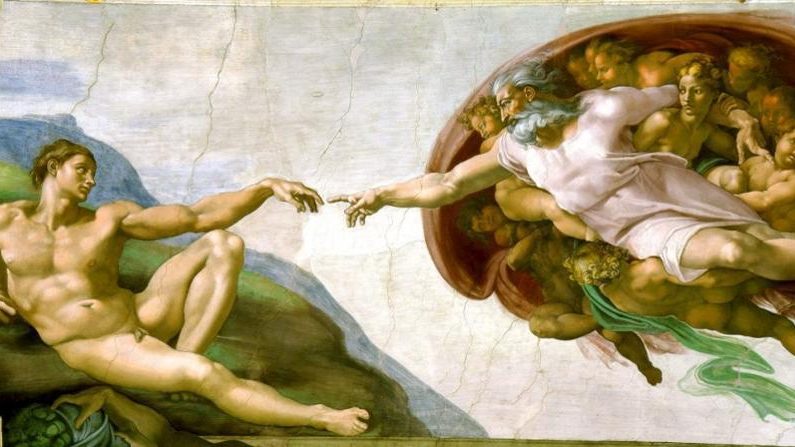 creation of adam sistine