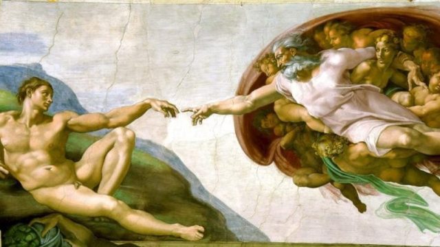 creation of adam sistine