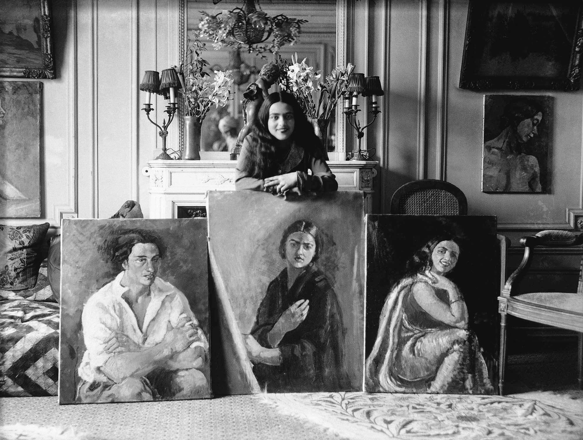 Amrita Sher-Gil and her paintings