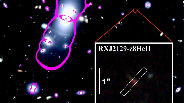 galaxy RXJ2129-z8HeII