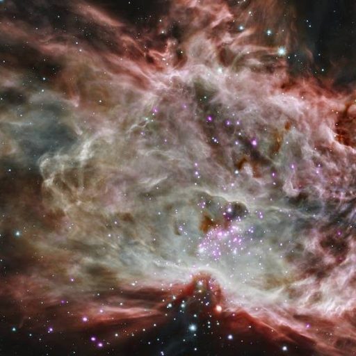 flame nebula infrared spitzer