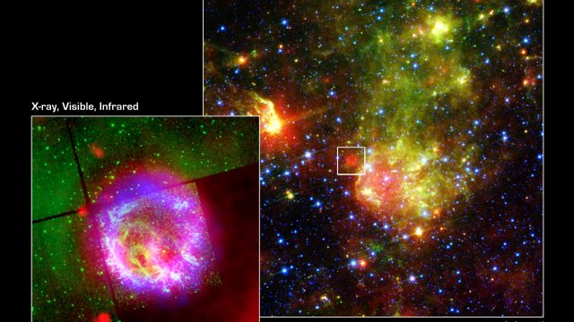 supernova remnant star formation spitzer