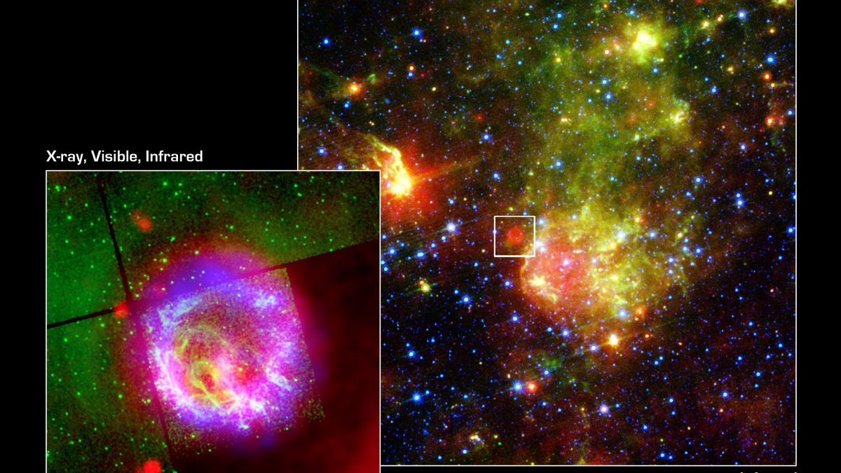 supernova remnant star formation spitzer
