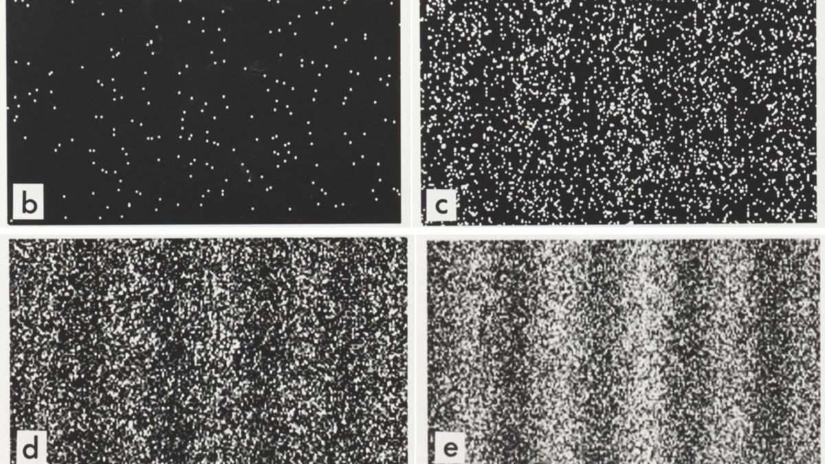 double slit experiments with electrons send one at a time