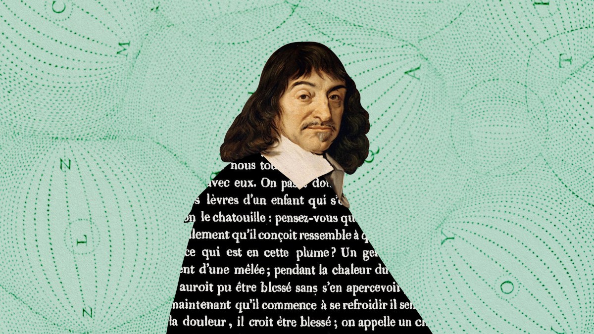 a portrait of a man with a green background.