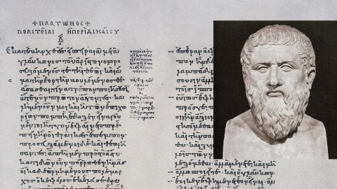 An influential philosophy book featuring a bearded man on its portrait.